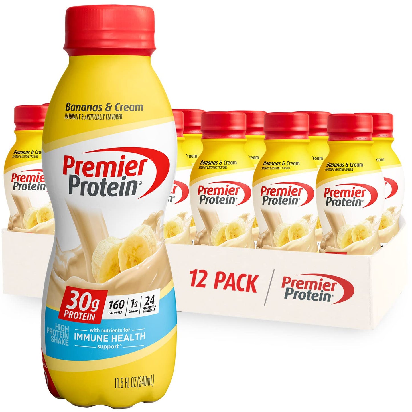 Premier Protein Shake 30g Protein 11.5 Fl Oz (Pack of 12)