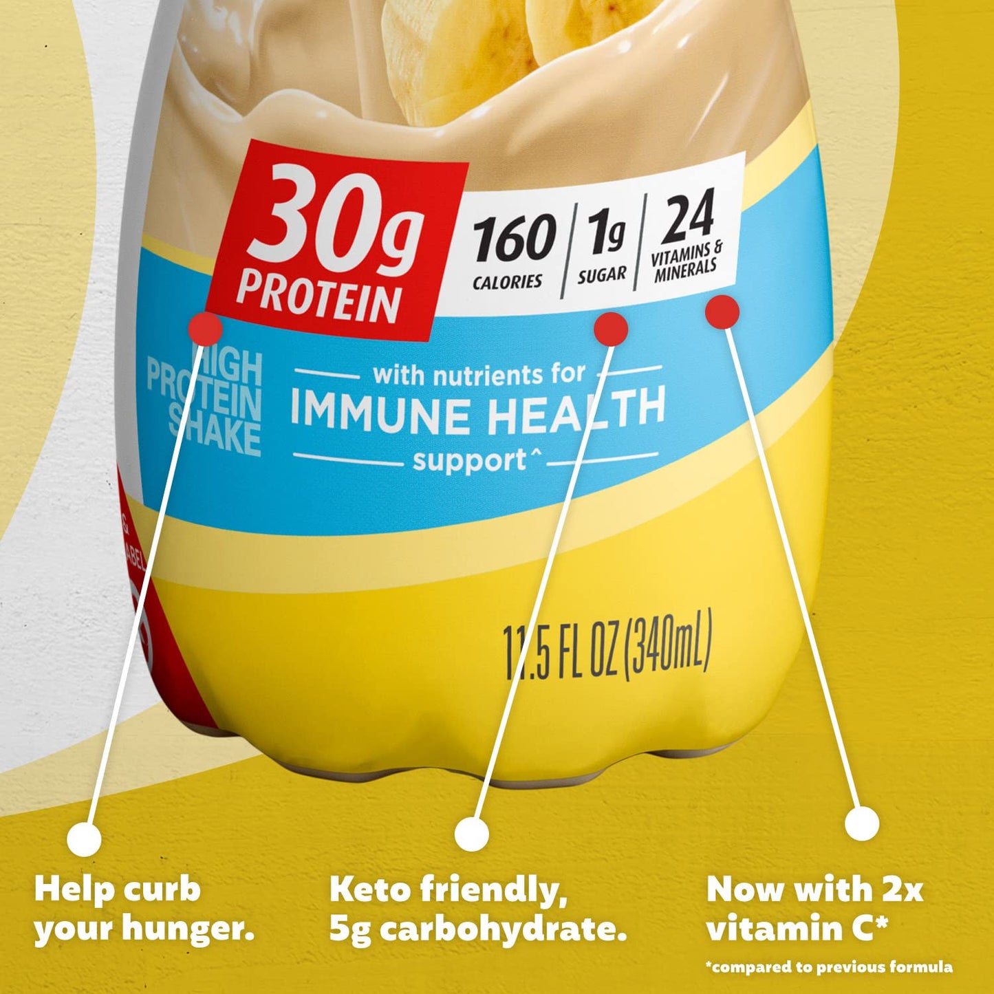 Premier Protein Shake 30g Protein 11.5 Fl Oz (Pack of 12)