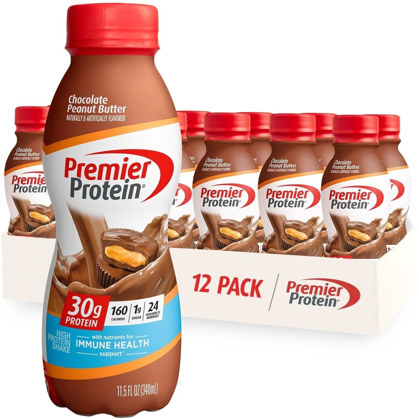 Premier Protein Shake 30g Protein 11.5 Fl Oz (Pack of 12)
