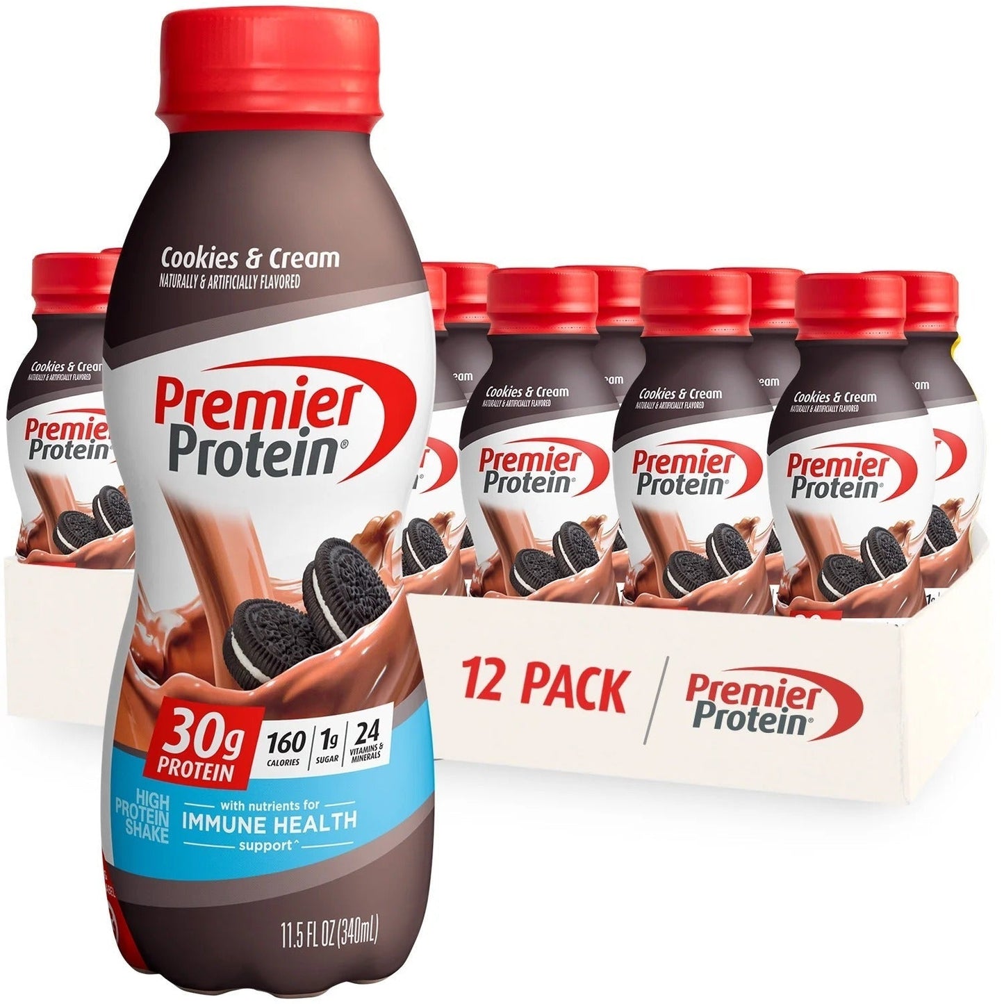 Premier Protein Shake 30g Protein 11.5 Fl Oz (Pack of 12)